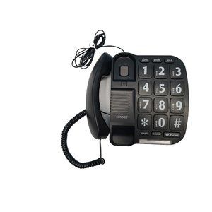 EXTRA LARGE BUTTON TELEPHONE WITH VOICE AMPLIFICATION
